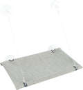 Trixie cat hammock window velour grey-0