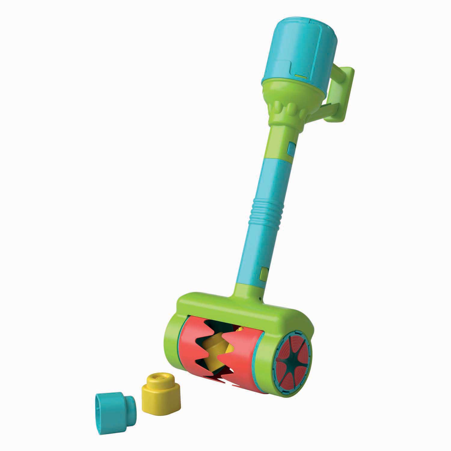 Clementoni soft clemmy vacuum cleaner with 6 blocks-0