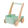 Playwood Houten duwwagen groen-0