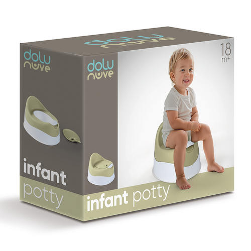 Dolu my first toilet training pot eco green-0