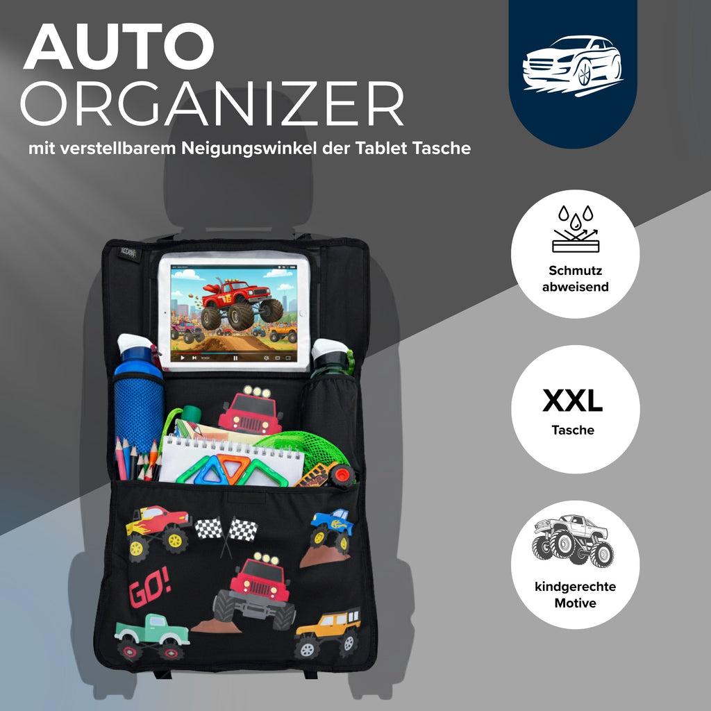Auto Rücksitz Organizer - Monster Truck-4