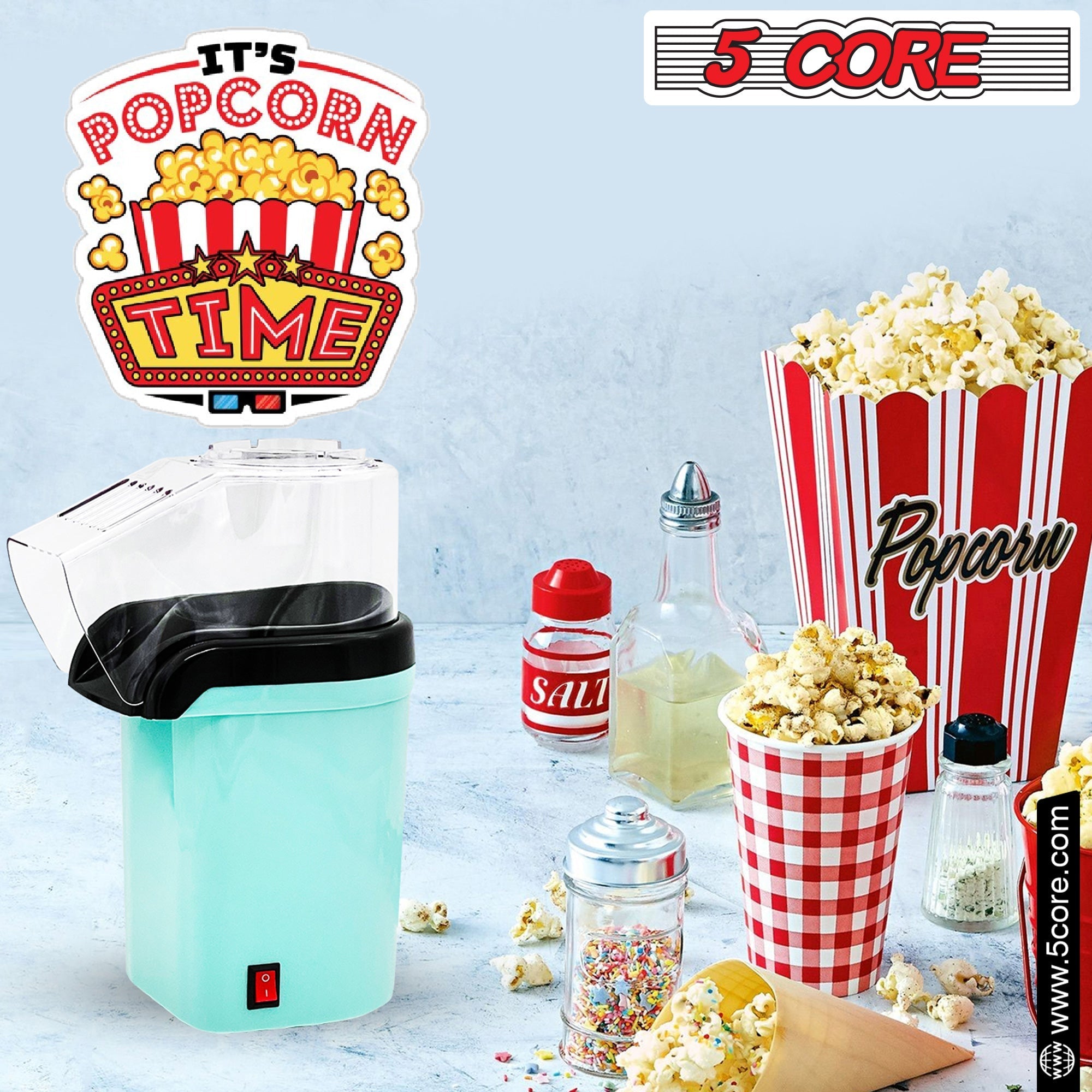 Hot Air Popcorn Machine-2