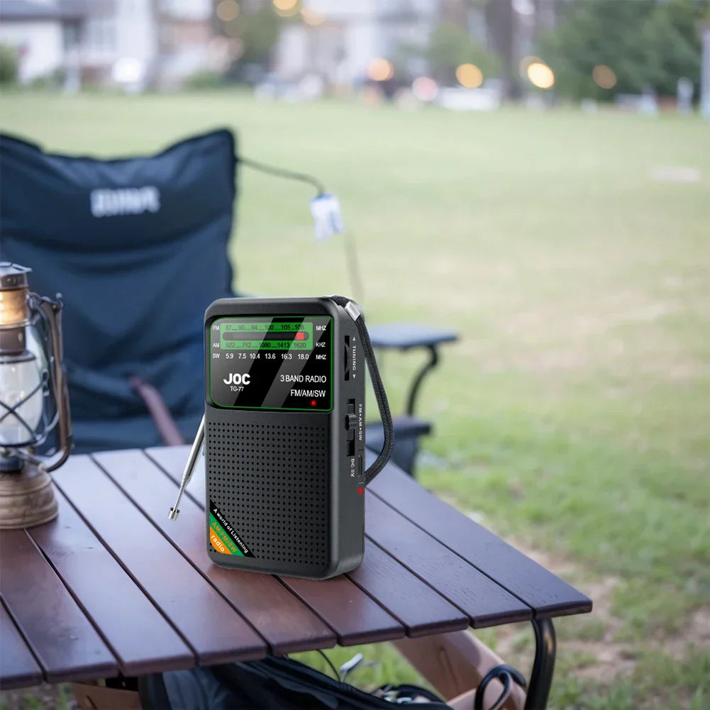 Emergency Pocket Radio Black-2