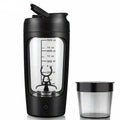 500ML Electric Shaker Bottle USB C Rechargeable Automatic Mixer Black-0
