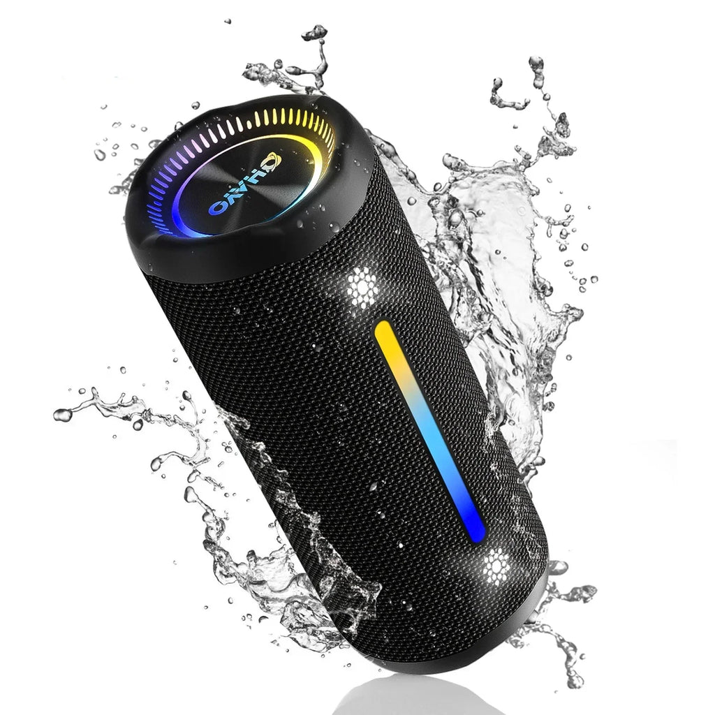 Bluetooth Speaker Dazzling Lights Black-0