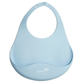 Silicone Bib - Blue-0