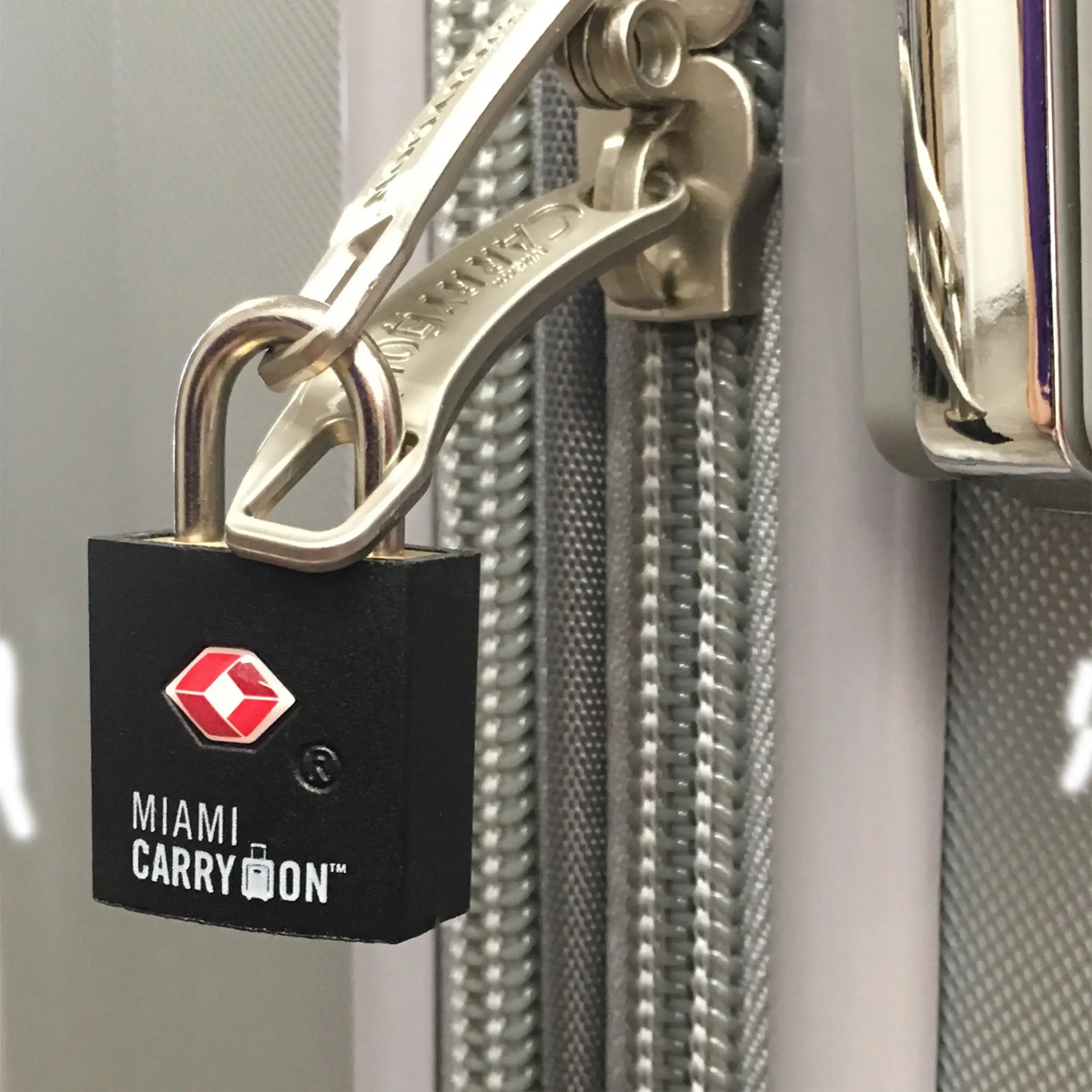 TSA Koffer-Schloss mit Schlüssel – 2er-Set