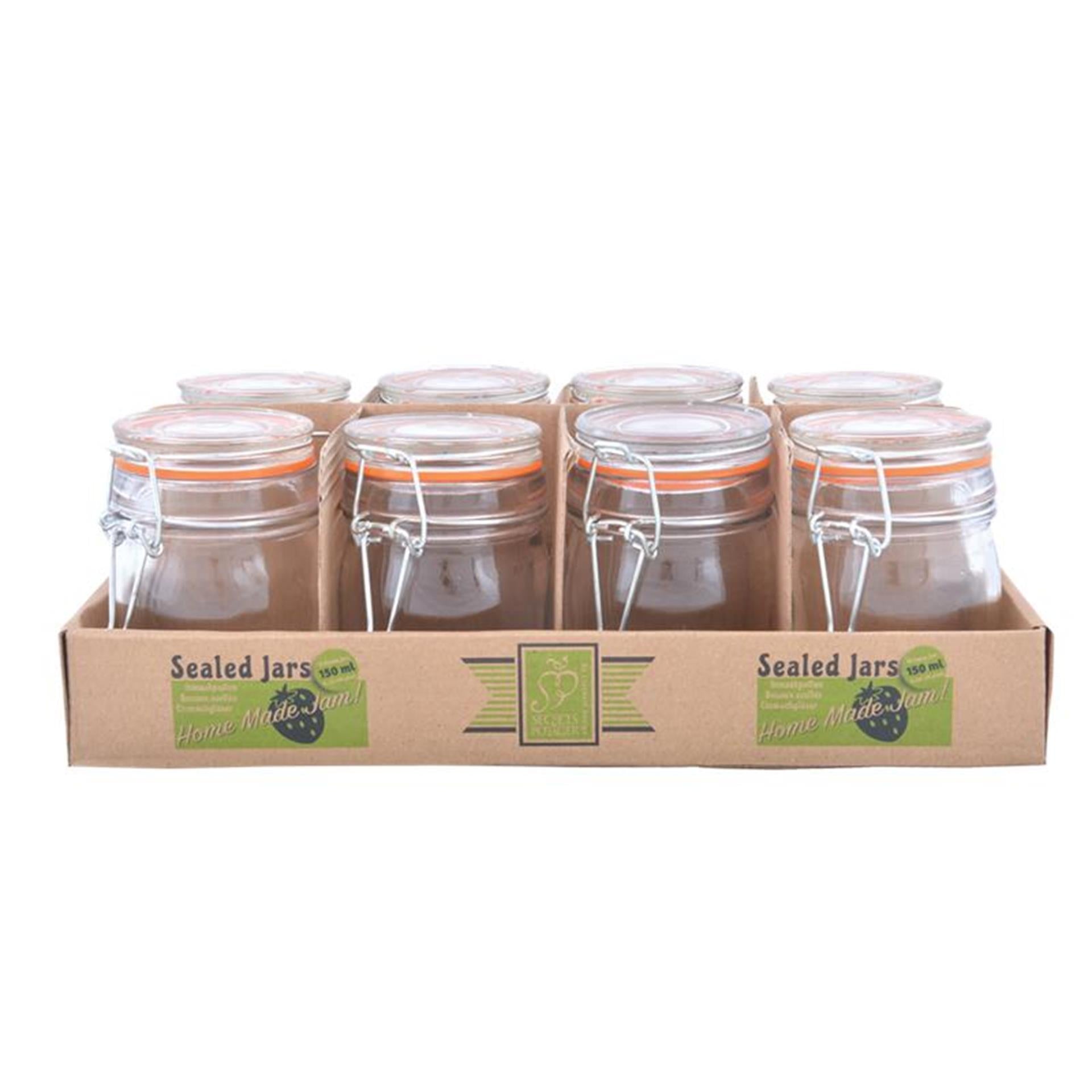 Esschert design canning jar h10 set of 8-0