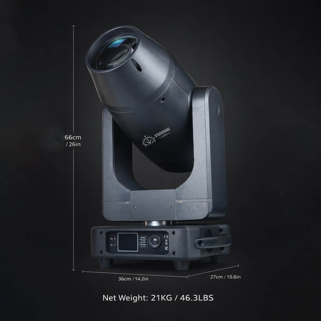 F14 400W LED Moving Head Light for Stage | Beam Spot Wash-4