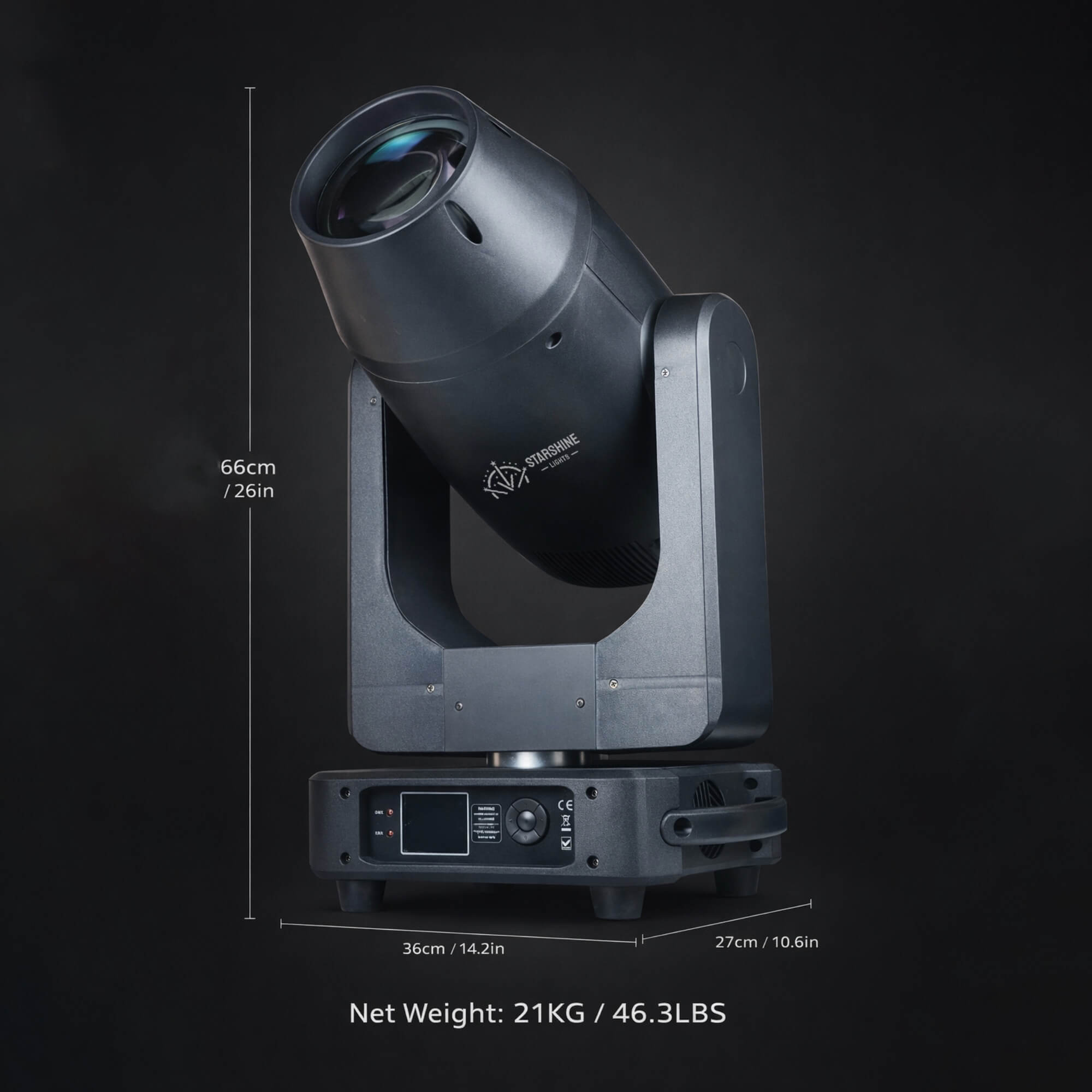 F14 400W LED Moving Head Light for Stage | Beam Spot Wash-4
