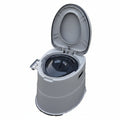 Compact Deluxe Portable Toilet for Camping & Travel-0