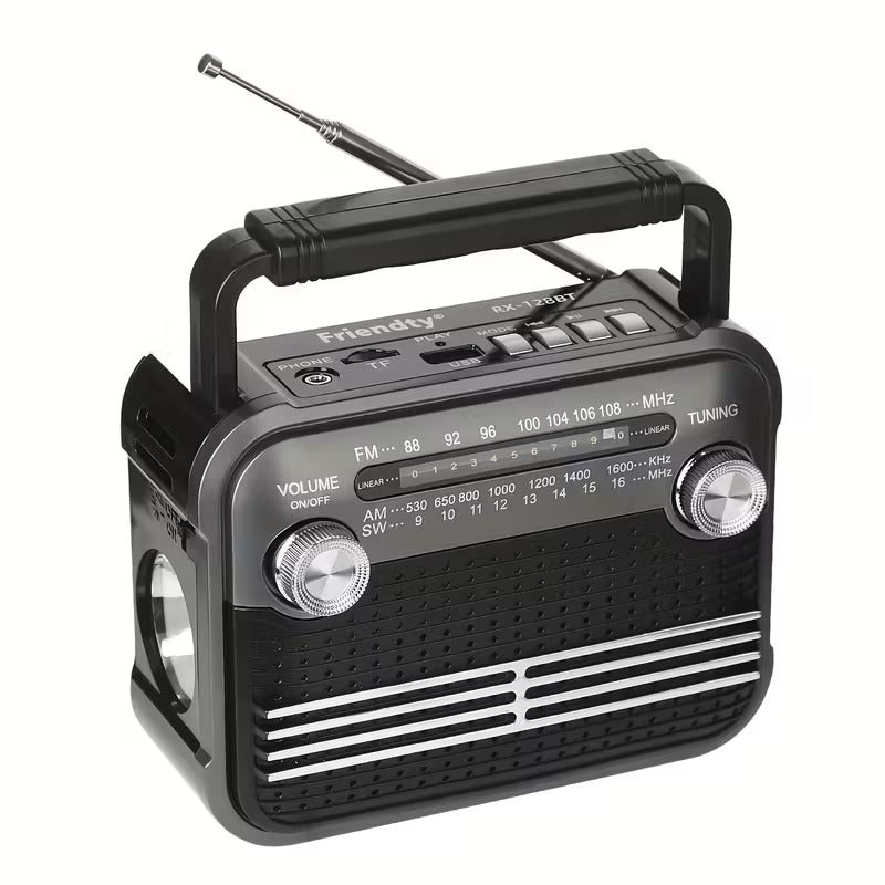 All-Band Radio with USB/BT/FM/AM/SW-0