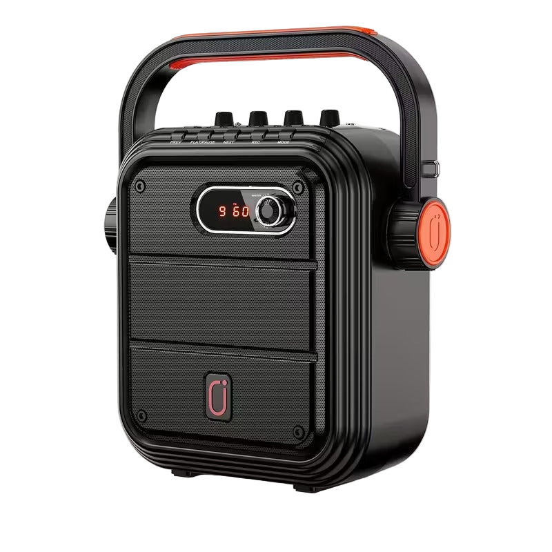 Portable Karaoke Machine with 2 Wireless Microphones-0