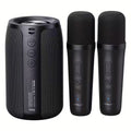 Wireless Speaker with Dual Karaoke Microphones-0