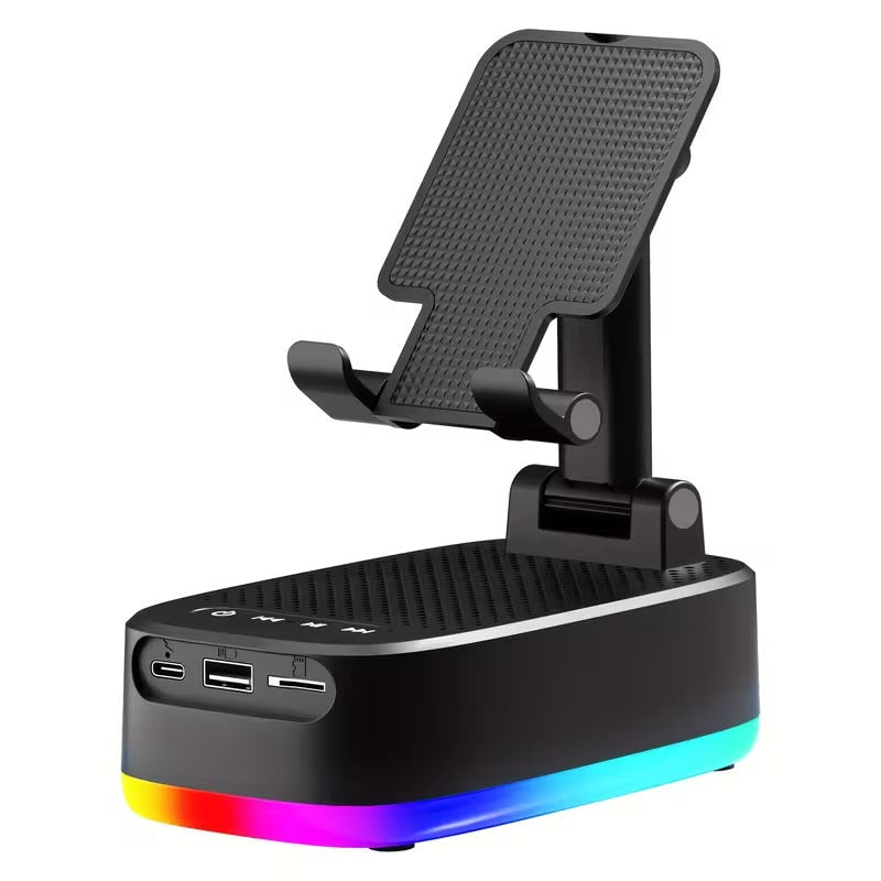 Wireless Speaker with Phone Holder and Power Bank-0
