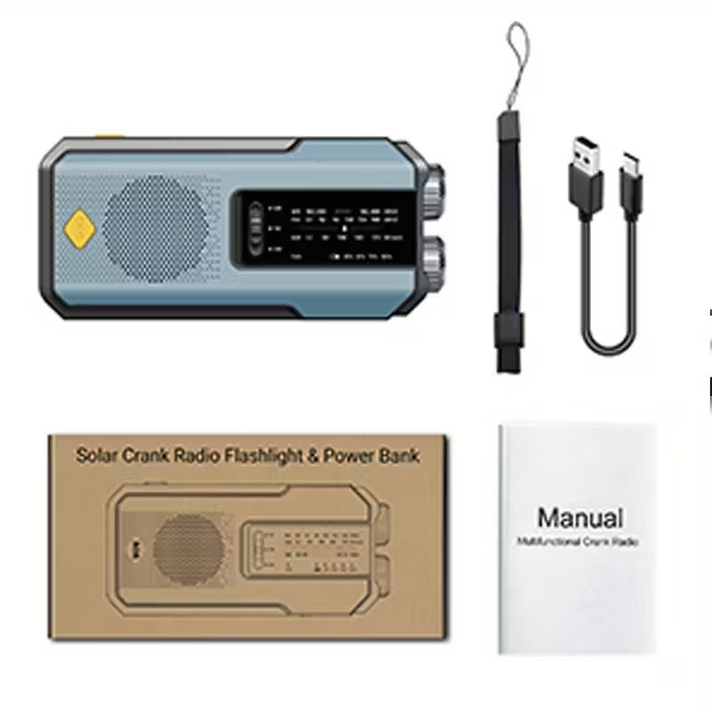 All-in-One Emergency Radio with Power Bank-2