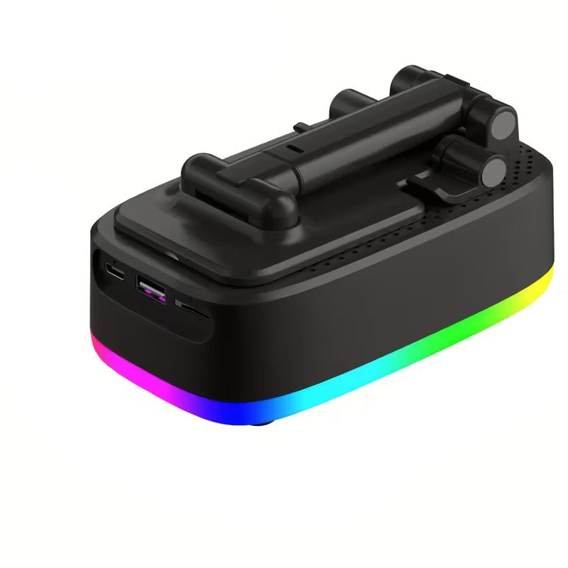 Wireless Speaker with Phone Holder and Power Bank-1