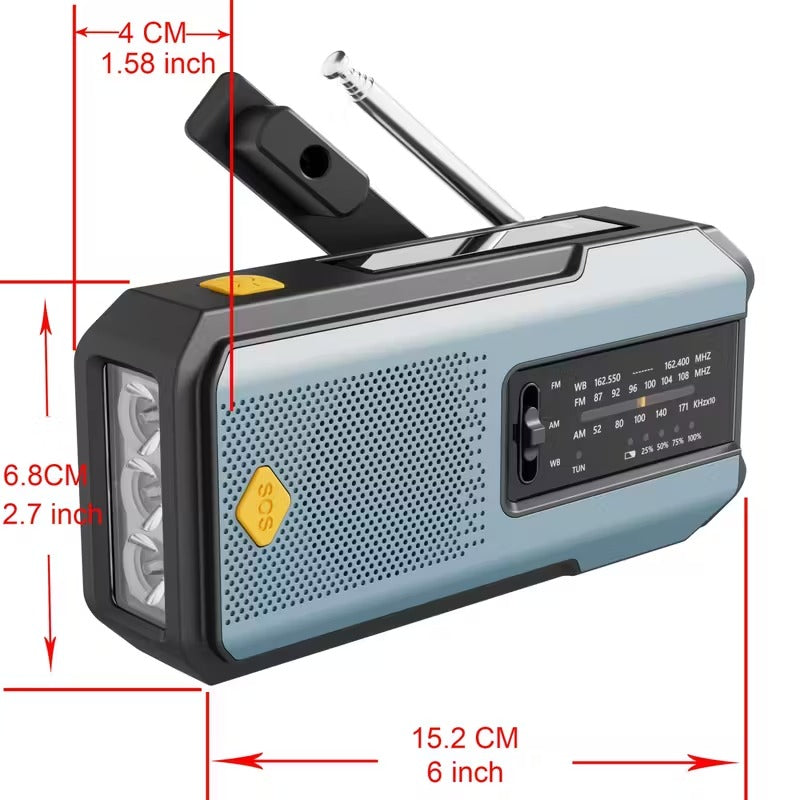 All-in-One Emergency Radio with Power Bank-3