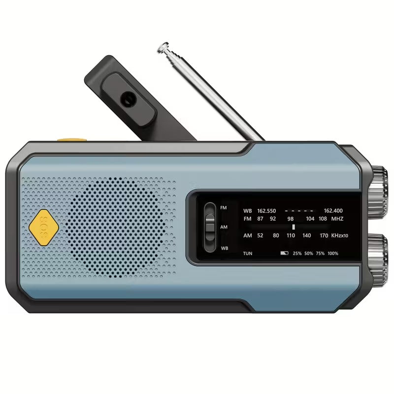All-in-One Emergency Radio with Power Bank-0