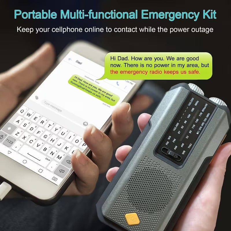 All-in-One Emergency Radio with Power Bank-4