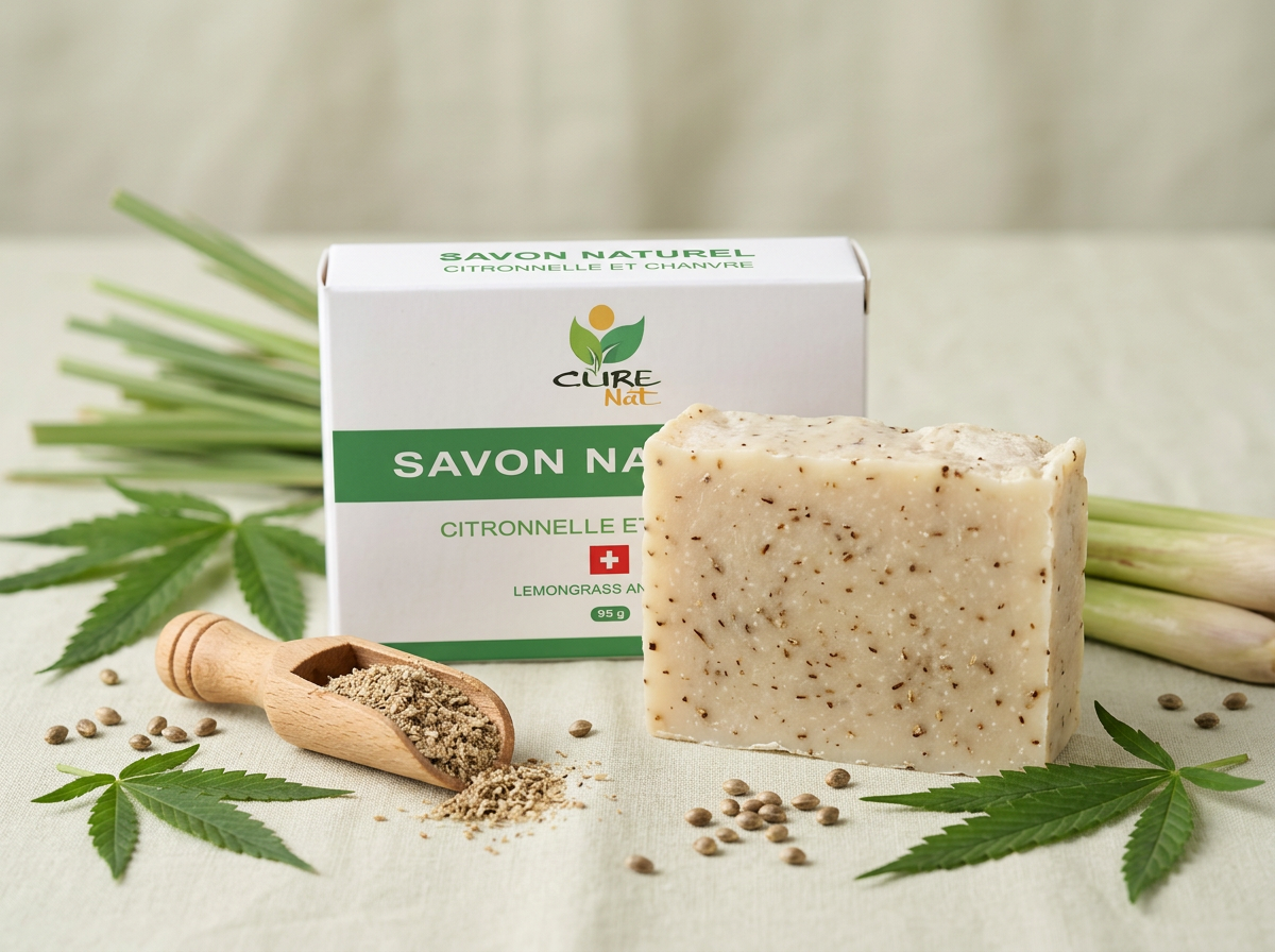 Savon Citronnelle et Chanvre-0