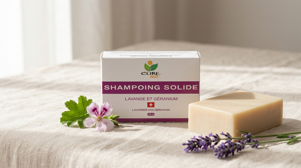 Shampoing Solide Lavande et Géranium-0