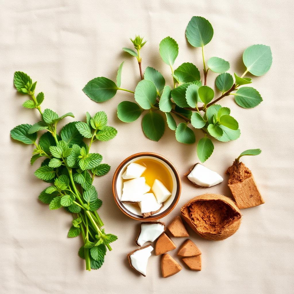 Shampoing Solide Menthe Poivrée et Eucalyptus-1