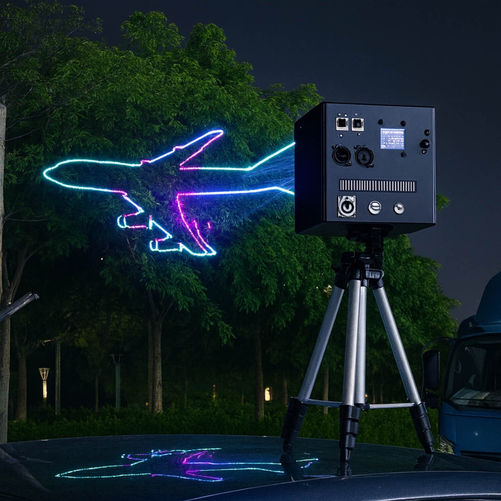 A8 App DMX Laser Light Show Projector 2W 3W 5W RGB for DJs-0