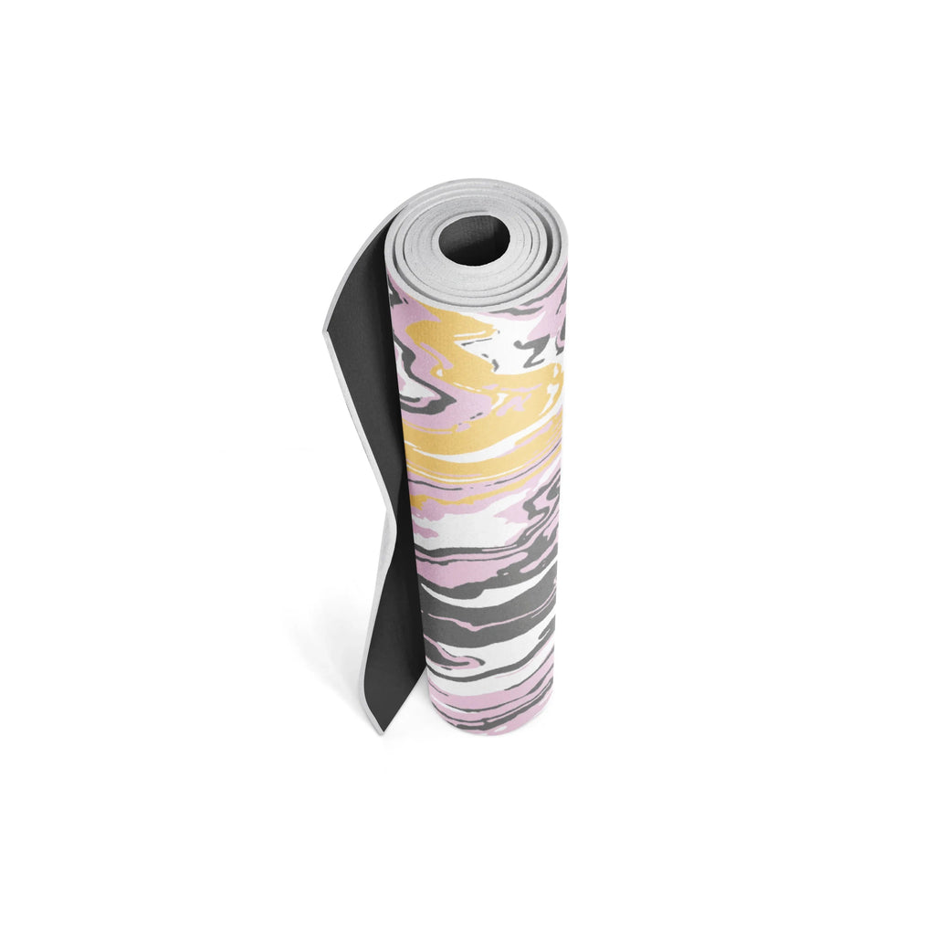 Yoga Mat | 6mm Thick | Marble | Non-Slip | Eco Friendly | Yune Yoga | Cassiopeia-4