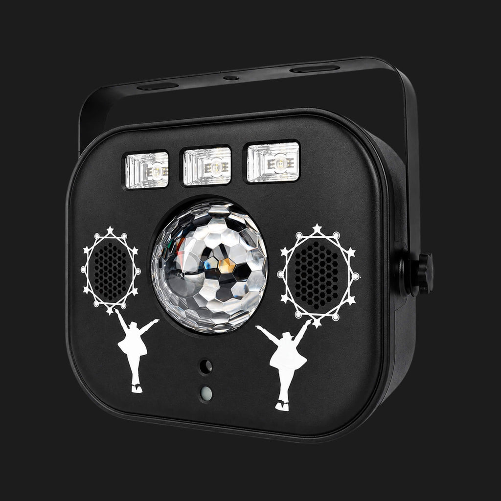 X22 DMX 5-in-1 DJ Stage Light 60W with Speaker for Parties-3
