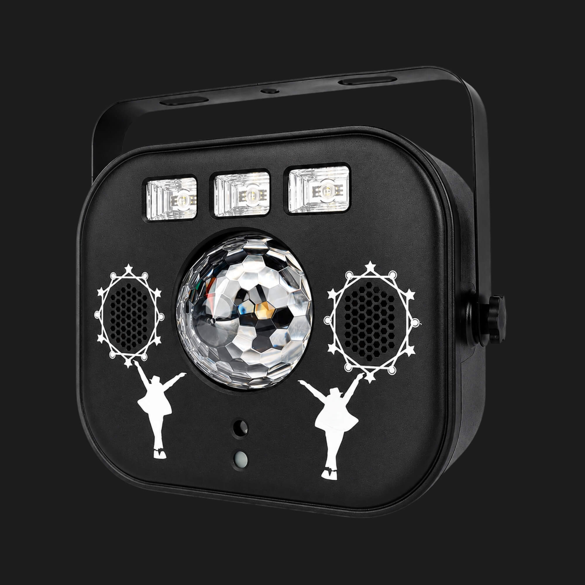 X22 DMX 5-in-1 DJ Stage Light 60W with Speaker for Parties-3