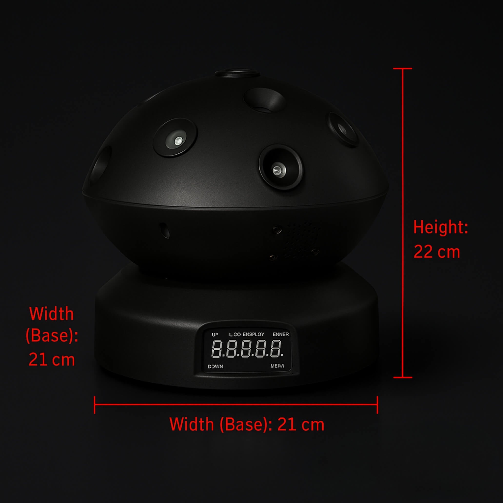 X5 DMX512 Rotating Starry Sky Laser Projector 80W for DJ Party-4